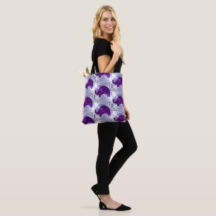 Alzheimer's Awareness Elephants Tote Bag