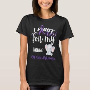 Alzheimer's Awareness I Fight For Nonno Alzheimer' T-Shirt