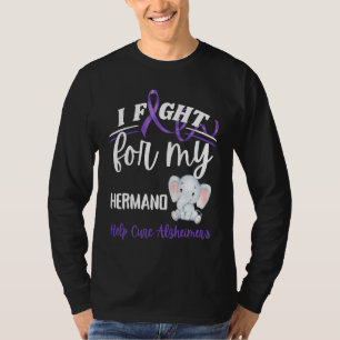 Alzheimer's Awareness I Fight Hermano Alzheimer's T-Shirt