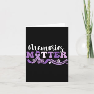 Alzheimers Awareness Memories We Wear Purple End Card