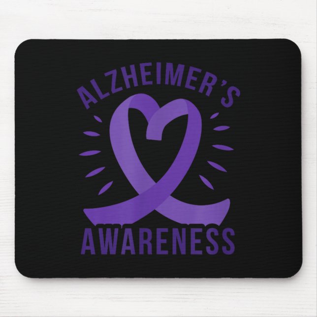 Alzheimer's awareness  mouse mat (Front)