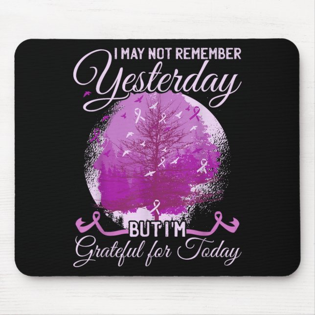 Alzheimers Awareness Mouse Mat (Front)