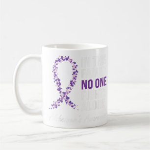 Alzheimer's Awareness Purple Ribbon Dementia Mum D Coffee Mug