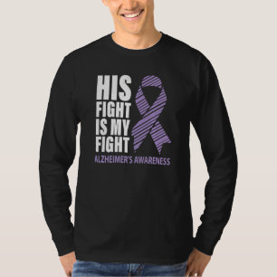 Alzheimer's Awareness Purple Ribbon Dementia Mum D T-Shirt