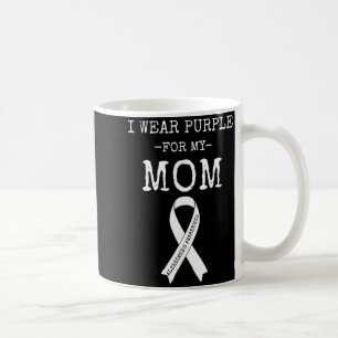 Alzheimer's awareness shirts men women wear purple coffee mug