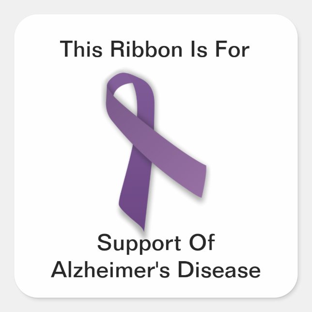 Alzheimer's Awareness - Stickers (Front)