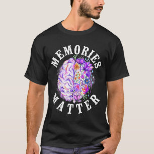 Alzheimers Dementia Awareness Support Vintage T-Shirt