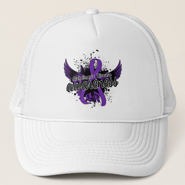 Alzheimer's Disease Awareness 16 Trucker Hat (Front)