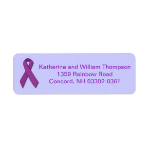 Alzheimer's Disease Awareness Ribbon