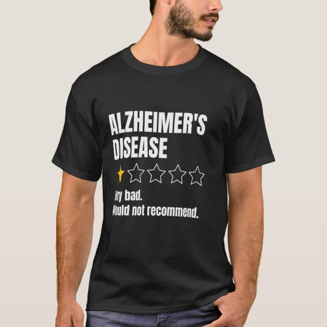 Alzheimer's Disease Awareness Warrior Support T-Shirt (Front)