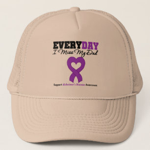 Alzheimer's Disease Every Day I Miss My Dad Trucker Hat