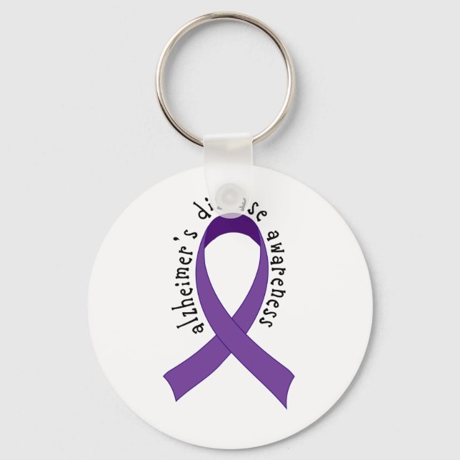 Alzheimers Disease Keychain (Front)