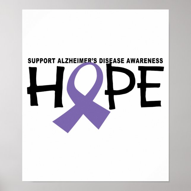 Alzheimers Hope Poster (Front)