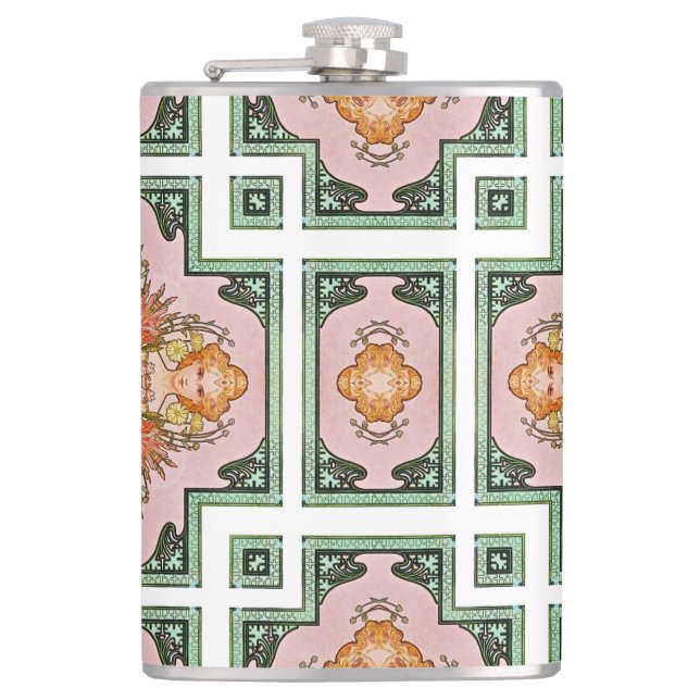 AM40 Pattern 20151113233937 Vinyl wrapped Flask 8o (Front)