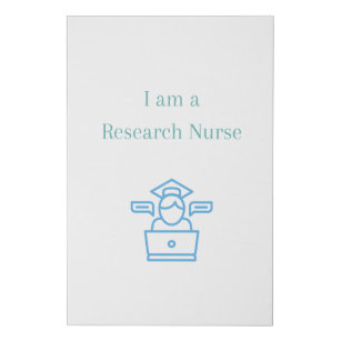 am a Research Nurse - Research Nurse Faux Canvas Print