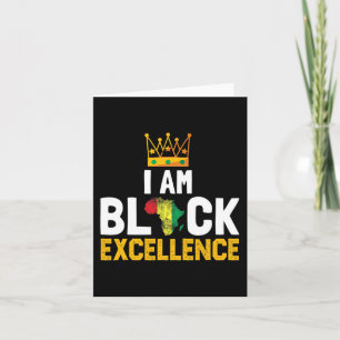 Am Black Excellence Black History Month Gift Card