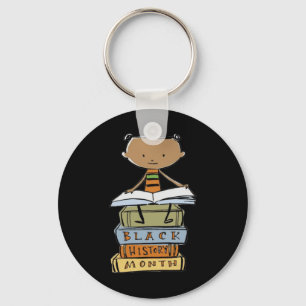 Am Black History African American Black Pride Boys Key Ring