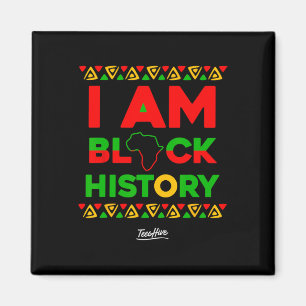 Am Black History Afrocentric African American Magnet