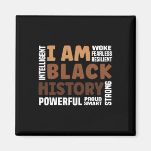 Am Black History Strong-proud Black History Month Magnet