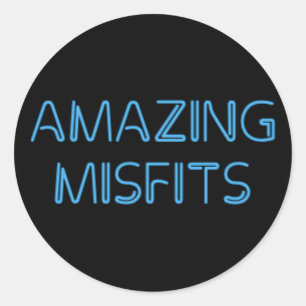 AM CLASSIC ROUND STICKER