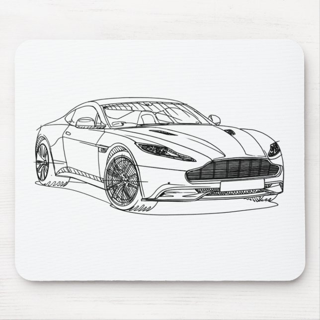 AM DB11-2017 MOUSE MAT (Front)