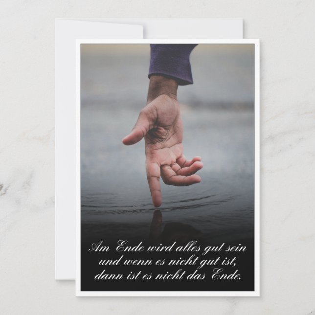 Am Ende wird alles gut sein (Front)