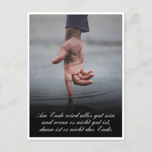 Am Ende wird alles gut sein Holiday Postcard
