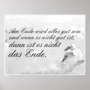 Am Ende wird alles gut sein Poster