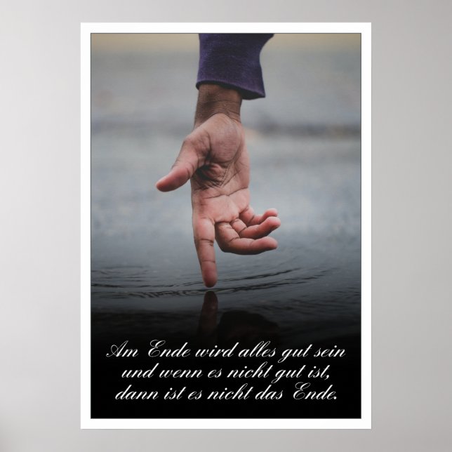 Am Ende wird alles gut sein Poster (Front)