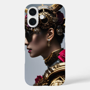 Am I As Cool As I Look? AI Art Portrait iPhone 16 Case