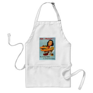 Am I Proud 1940s Canning Apron