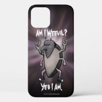 Am I Weevil Fun Heavy Metal Cartoon Illustration