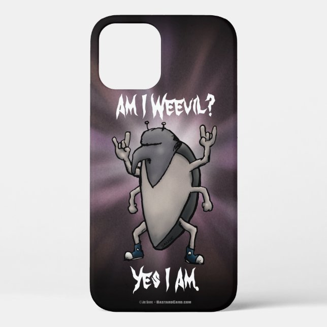 Am I Weevil Fun Heavy Metal Cartoon Illustration Case-Mate iPhone Case (Back)