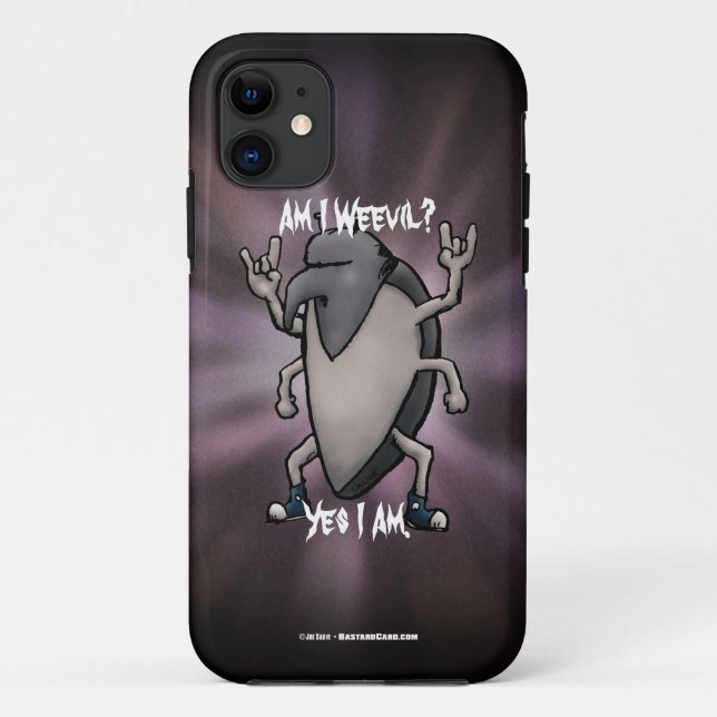 Am I Weevil Heavy Metal Cartoon Case-Mate iPhone Case (Back)