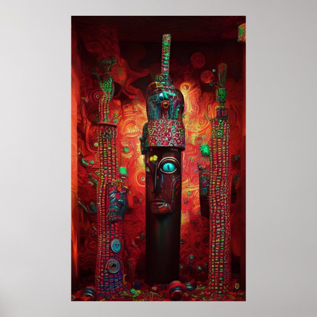 Am I Your Tiki God? Poster (Front)