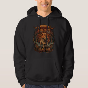 Am Night Fear Me Pug Halloween Moon_1 Hoodie