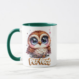  Am Perfect Quote Mug   Confident & Funny mug