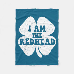 Am the redhead funny dibs on the redhead women men fleece blanket