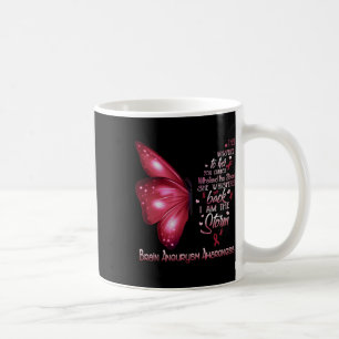 Am The Storm Brain Aneurysm Awareness Butterfly Coffee Mug