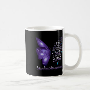 Am The Storm Suicide Prevention Awareness Butterfl Coffee Mug