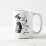 Am Wild Animal Coffee Mug<br><div class="desc">Simple Dog thinks she's a wild animal</div>