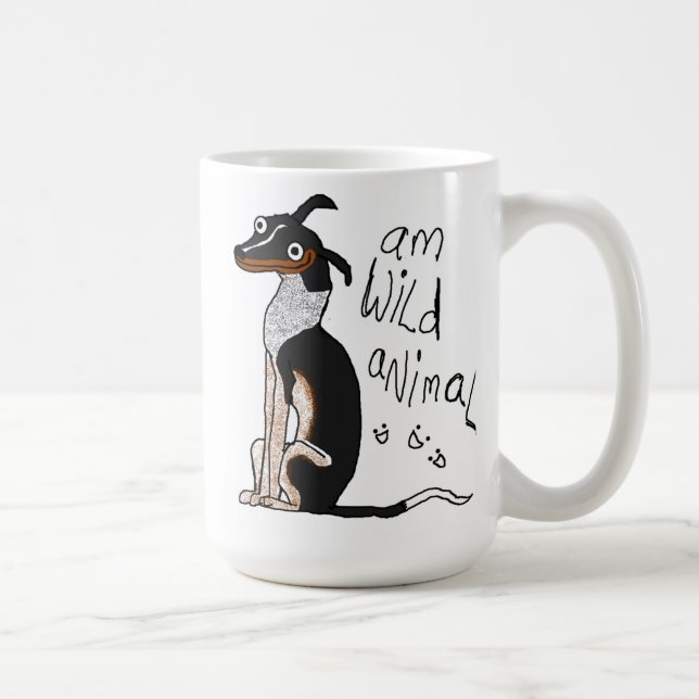 "Am Wild Animal" Mug (Right)
