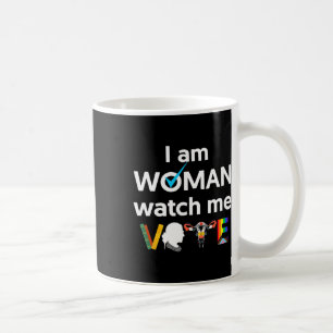 Am Woman Watch Me Vote 1 Coffee Mug
