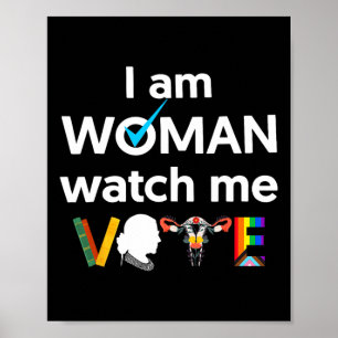Am Woman Watch Me Vote 1  Poster