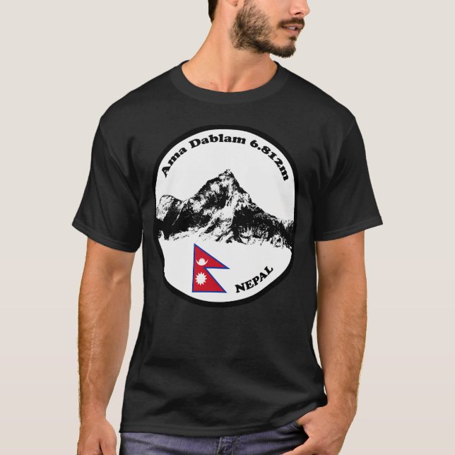 Ama Dablam (Big Logo) T-Shirt (Front)