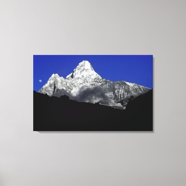 Ama Dablam Canvas Print (Front)