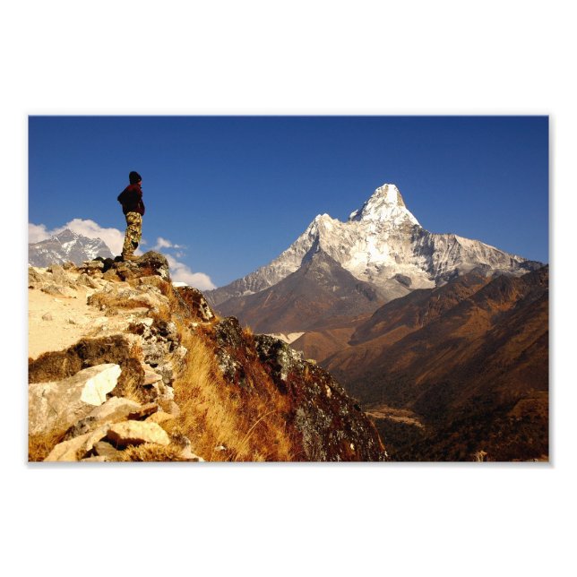 Ama Dablam Photo Print (Front)