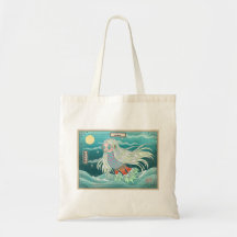 Amabie- Healing Spirit Tote Bag アマビエ　疫病退散