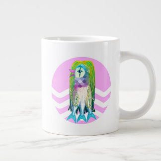 Amabie Japanese Healing Spirit Large Coffee Mug