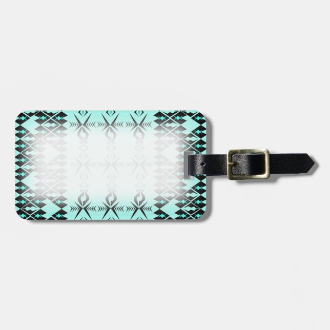 Amadahy ~ Forest Water Luggage Tag (Front Horizontal)